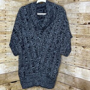 ALLIE & ROB COWL NECK  DOLMAN SLEEVE TUNIC KNIT SWEATER SIZE 2X